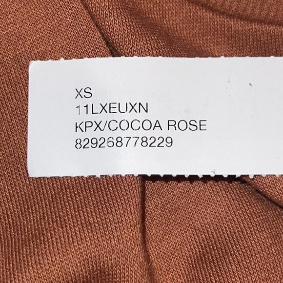 Belle‎ du Jour Women Size XS Block Print Pullover Sweatshirt Brown Paisley Boho - Picture 7 of 11